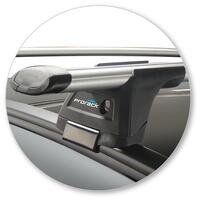 Prorack Black 2 Bar Aero Through Bar kit to suit Mercedes-Benz C-Class 5dr Wagon (2014 - Current)