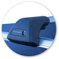 Prorack Silver 2 Bar Aero Flush Bar kit to suit Skoda Superb 5dr Wagon (2015 - Current)