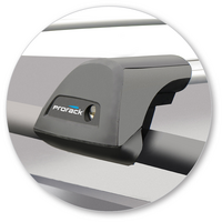 Prorack Silver 2 Bar Aero Flush Bar kit to suit Mercedes-Benz Valente 5dr Van (2014 - Current)