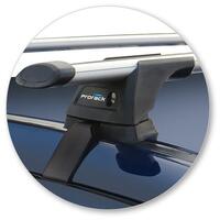 Prorack Black 2 Bar Aero Through Bar kit to suit Dodge Journey 5dr SUV (2008 - 2017)