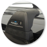 Prorack Silver 2 Bar Aero Flush Bar kit to suit Nissan NV350 High Roof 5dr Van (2012 - Current)