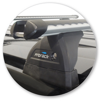 Prorack Silver 2 Bar Heavy Duty Through Bar kit to suit Nissan NV350 High Roof 5dr Van (2012 - Current)