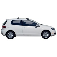 Prorack Black Flush Bar Kit for Volkswagen Golf Mk6 3dr Hatch  1/10 - /12 (K549 &amp; S25B)