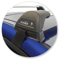 Prorack Black 2 Bar Aero Flush Bar kit to suit Toyota Prius 5dr Hatch (4/2016 - Current)