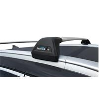 Prorack Black 2 Bar Aero Flush Bar kit to suit Kia Niro 5dr SUV (2016 - 7/2022)