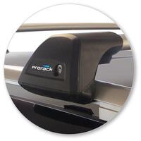 Prorack Silver 2 Bar Aero Flush Bar kit to suit Volkswagen Tiguan 5dr SUV (9/2016 - Current)