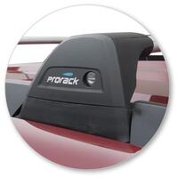 Prorack Black 2 Bar Aero Flush Bar kit to suit Mahindra XUV500 5dr SUV (6/2012 - 4/2016)