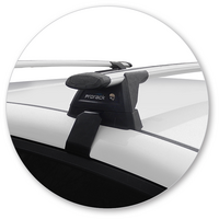 Prorack Silver 2 Bar Aero Through Bar kit to suit Kia Cerato 4dr Sedan (2013 - 6/2018)