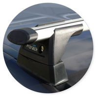 Prorack Silver 2 Bar Aero Through Bar kit to suit Mercedes-Benz B-Class Sports Tourer 5dr Hatch (2015 - 3/2019)