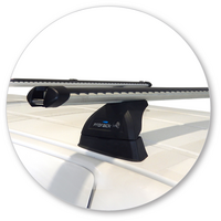 Prorack Silver 3 Bar Heavy Duty Through Bar kit to suit Volkswagen Caddy Maxi 5dr Van (12/2015 - 5/2021)