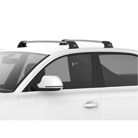 Yakima Black 2 Bar Roof Rack - Audi A3/S3/RS3 Sportback 5dr Hatch 8/16 - On (S24Y &amp; K721)
