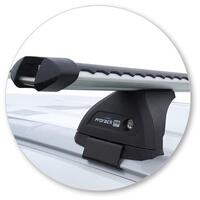 Prorack Black 2 Bar Heavy Duty Through Bar kit to suit Ford Everest 5dr SUV (2015 - 9/2022)