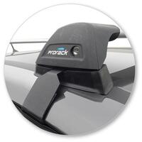 Prorack Silver 2 Bar Aero Flush Bar kit to suit Ford Focus 5dr Hatch (9/2015 - 2018)