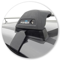 Yakima Black 2 Bar Roof Rack - Ford Focus  5dr Hatch 9/15 - 10/18 (S25Y &amp; K691)