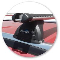 Prorack Silver 2 Bar Heavy Duty Through Bar kit to suit Holden Trailblazer 5dr SUV (2016 - 2020)