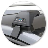 Prorack Silver 2 Bar Aero Flush Bar kit to suit Audi Q2 5dr SUV (2016 - Current)