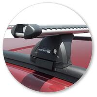 Prorack Black 2 Bar Heavy Duty Through Bar kit to suit Ford Mondeo 5dr Wagon (2015 - Current)