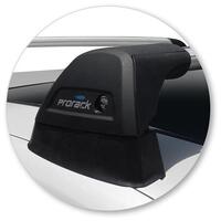 Prorack Silver 2 Bar Aero Flush Bar kit to suit BMW 7 Series G11 4dr Sedan (2016 - 5/2022)