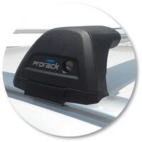 Prorack Black 2 Bar Aero Flush Bar kit to suit Lexus RX 7 Seat Model 5dr SUV (3/2018 - 2022)