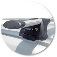 Prorack Silver 2 Bar Aero Through Bar kit to suit Lexus RX 5dr SUV (2016 - 2022)