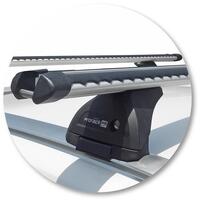 Prorack Silver 2 Bar Heavy Duty Through Bar kit to suit Lexus RX 7 Seat Model 5dr SUV (3/2018 - 2022)