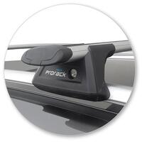 Prorack Black 2 Bar Aero Through Bar kit to suit Haval H6 5dr SUV (2017 - Current)