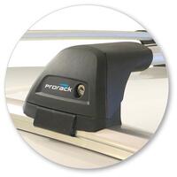 Prorack Silver 2 Bar Aero Flush Bar kit to suit Peugeot 3008 5dr SUV (2017 - Current)