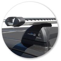 Prorack Black 2 Bar Heavy Duty Through Bar kit to suit Holden Colorado Crew Cab 4dr Ute (2012 - 2020)