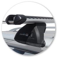 Prorack Black 2 Bar Heavy Duty Through Bar kit to suit SsangYong Rexton 5dr SUV (2012 - 2017)