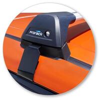 Prorack Silver 2 Bar Aero Flush Bar kit to suit Suzuki Ignis 5dr Hatch (2017 - Current)