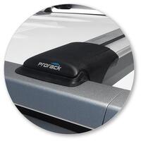 Prorack Silver 2 Bar Aero Rail Bar kit to suit Great Wall Steed Double Cab 4dr Ute (2016 - 2020)