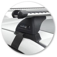 Prorack Black 2 Bar Heavy Duty Through Bar kit to suit Subaru Impreza 4dr Sedan (2/2017 - Current)