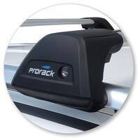 Prorack Black 2 Bar Aero Flush Bar kit to suit MG GS 5dr SUV (2/2017 - Current)