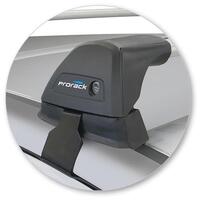 Prorack Silver 2 Bar Aero Flush Bar kit to suit Kia Picanto 5dr Hatch (2017 - Current)