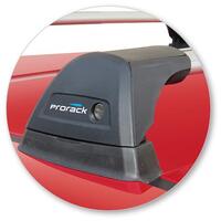 Prorack Black 2 Bar Aero Flush Bar kit to suit Hyundai i30 N Steel Roof 5dr Hatch (2017 - Current)