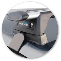 Prorack Black 2 Bar Aero Through Bar kit to suit Skoda Octavia 5dr Hatch (6/2017 - Current)