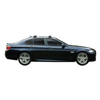 Yakima Black 2 Bar Roof Rack - BMW 5 Series  4dr Sedan 1/10 - 1/13 (S7YB &amp; K821)
