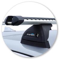 Prorack Silver 2 Bar Heavy Duty Through Bar kit to suit Isuzu D-Max LS-U/LS-M Crew Cab 4dr Ute (2012 - 9/2020)