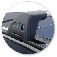 Prorack Silver 2 Bar Aero Flush Bar kit to suit BMW 5 Series G31 Touring 5dr Wagon (2017 - Current)