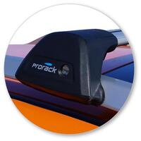 Prorack Silver 2 Bar Aero Flush Bar kit to suit Subaru XV 5dr SUV (2012 - 2022)