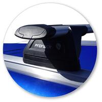 Prorack Silver 2 Bar Aero Through Bar kit to suit Honda CR-V 5dr SUV (7/2017 - 8/2023)