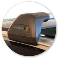 Prorack Silver 2 Bar Aero Flush Bar kit to suit Volvo XC60 5dr SUV (11/2017 - Current)