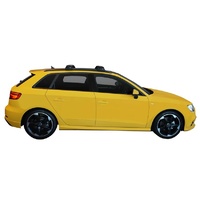 Yakima Silver 2 Bar Roof Rack - Audi A3/S3/RS3 Sportback 5dr Hatch 1/16 - On (S16Y &amp; K772)