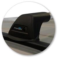 Prorack Silver 2 Bar Aero Flush Bar kit to suit Jeep Compass 5dr SUV (2017 - Current)