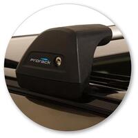 Prorack Silver 2 Bar Aero Flush Bar kit to suit Land Rover Range Rover Velar 5dr SUV (2017 - Current)