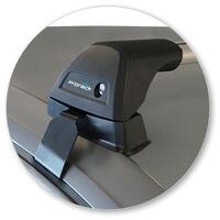 Prorack Silver 2 Bar Aero Flush Bar kit to suit Volkswagen Arteon Steel Roof 4dr Coupe (2017 - Current)