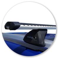 Prorack Black 2 Bar Heavy Duty Through Bar kit to suit LDV T60/T60 Max/eT60 Double Cab 4dr Ute (10/2017 - Current)