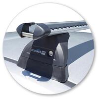 Prorack Silver 2 Bar Heavy Duty Through Bar kit to suit Holden Commodore VF II 4dr Sedan (4/2017 - 2018)