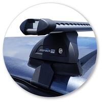 Prorack Silver 2 Bar Heavy Duty Through Bar kit to suit Renault Clio 5dr Hatch (2017 - Current)