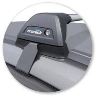 Prorack Silver 2 Bar Aero Flush Bar kit to suit Ford Focus RS 5dr Hatch (2016 - Current)